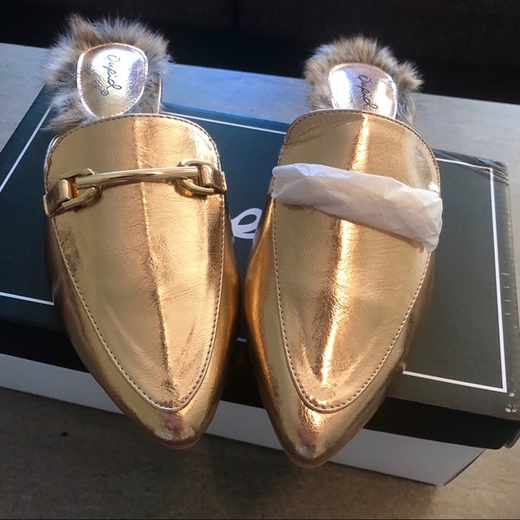 Qupid Rose Gold Mule - Picture 5 of 8